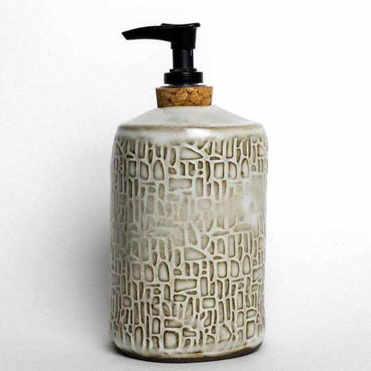 Black Squirrel Handmade Lotion / Soap Dispenser, in Ohio