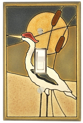 Single Ceramic Switchplate - Crane
