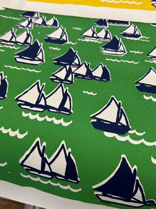 Satchel Bag in SAILING : Green / Small