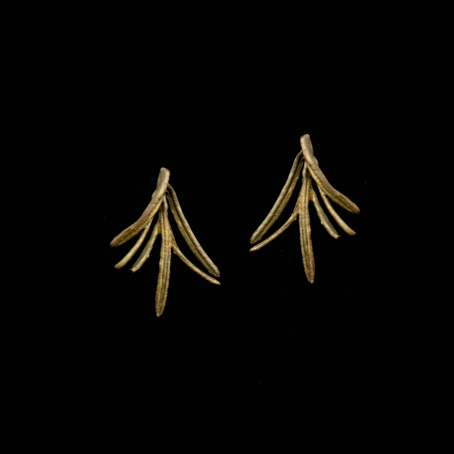 Petite Herb Rosemary Post Earrings