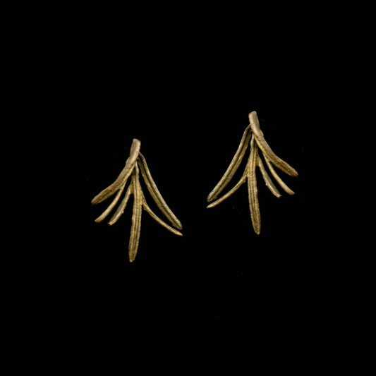 Petite Herb Rosemary Post Earrings