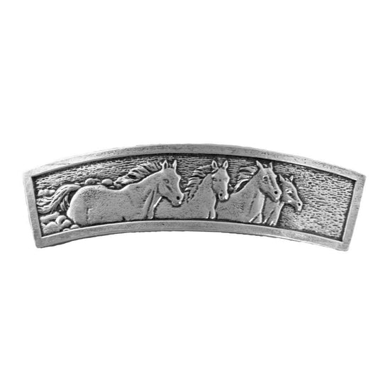 Hair Clip, Barrette, Horses