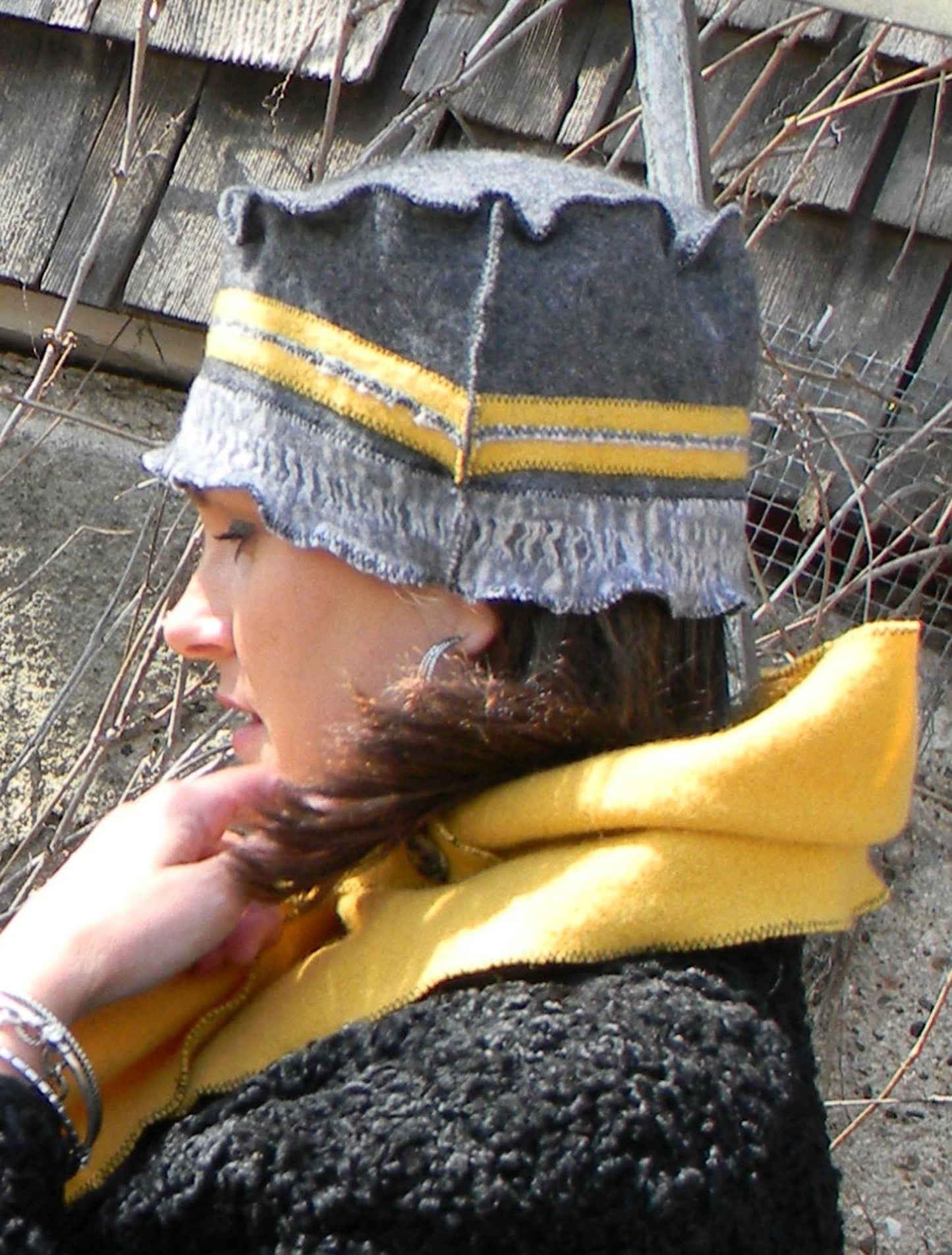 Yellow Flower Hat