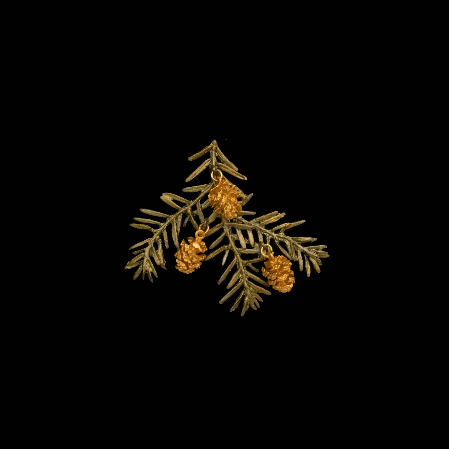 Pine Needle Brooch
