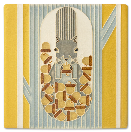 October Tile - 6x6