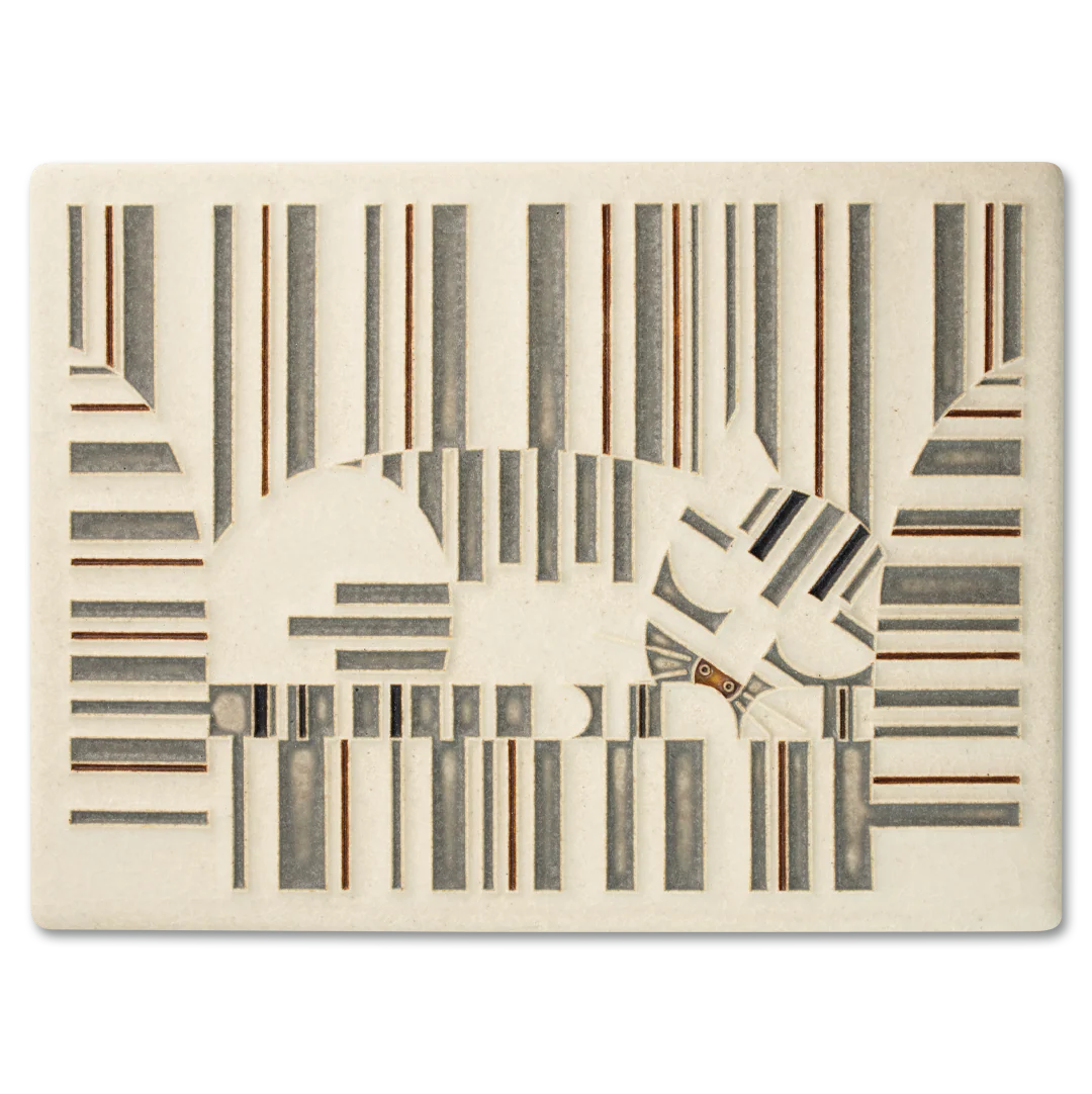 Sleepy Time Tom Tile - 6x8