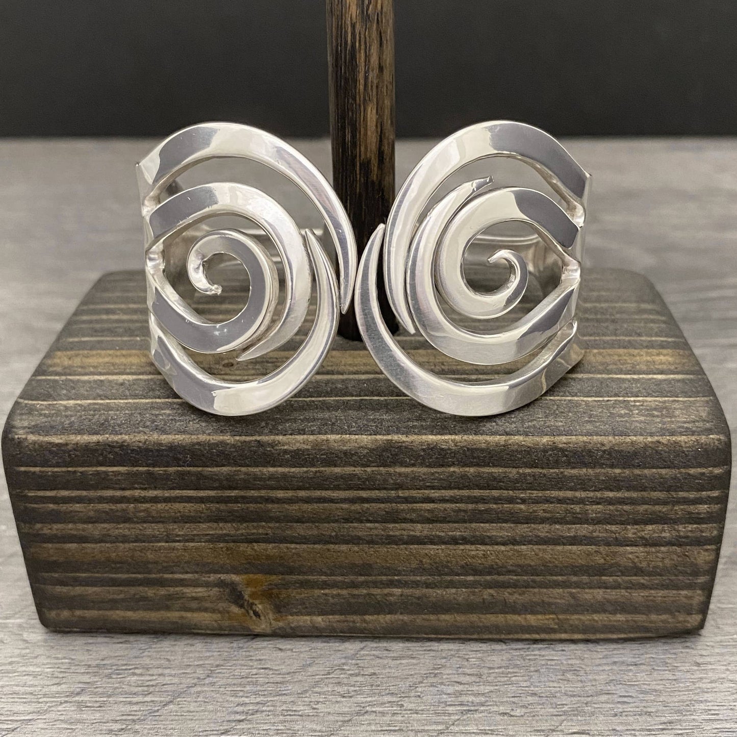 Double Fork Bracelet - Spiral #2