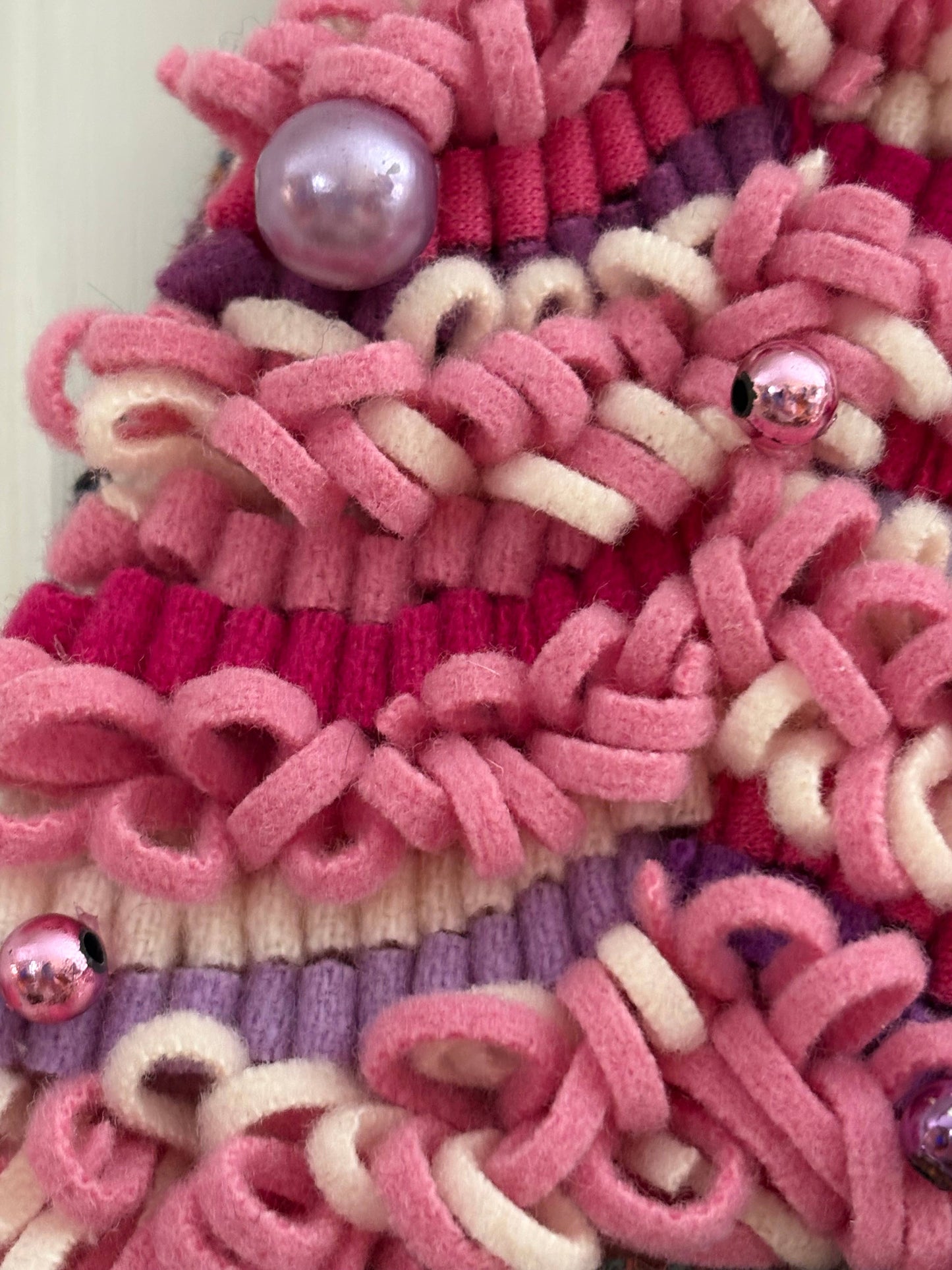 Sugarplum Cheery Tree - Hooked Rug Christmas Decor