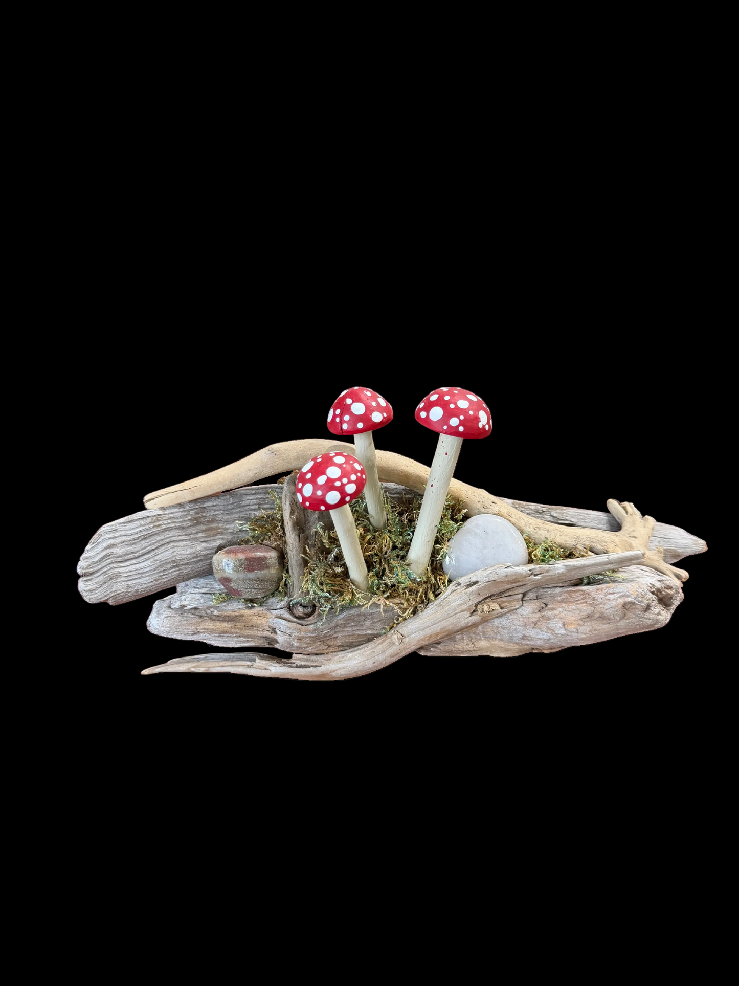 Mushroom Shelf Sitter - Red