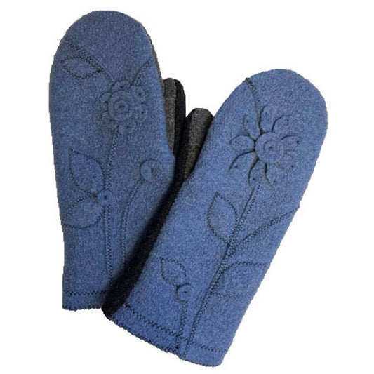 Cornflower Mittens