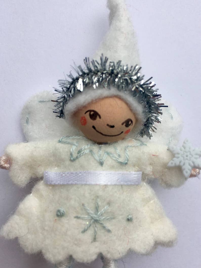 Snow Angel Pin