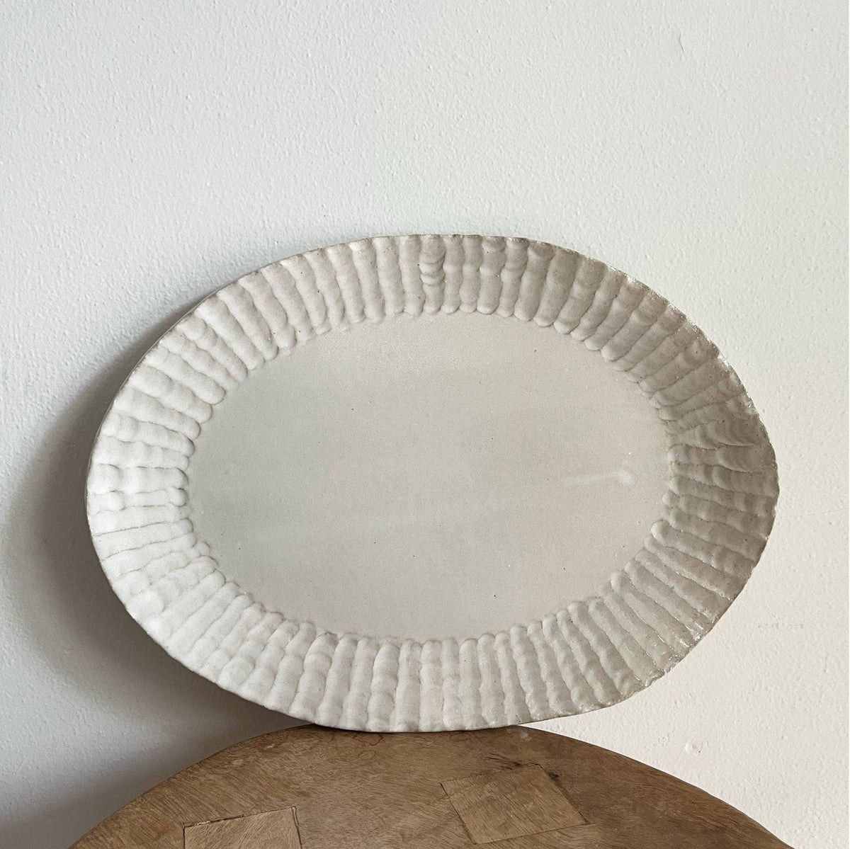 Ribbed Edge Platter - Wide