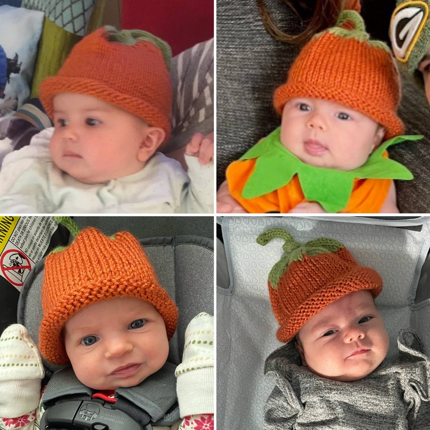 Pumpkin Baby Hat