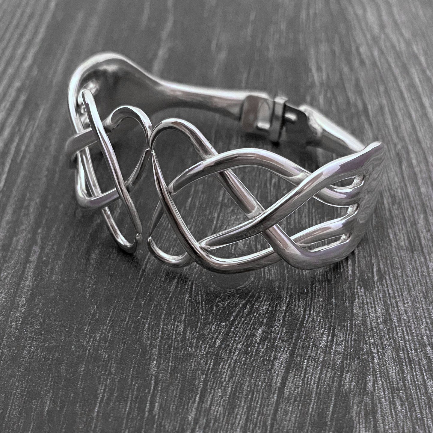 Double Celtic Knot Fork Bracelet
