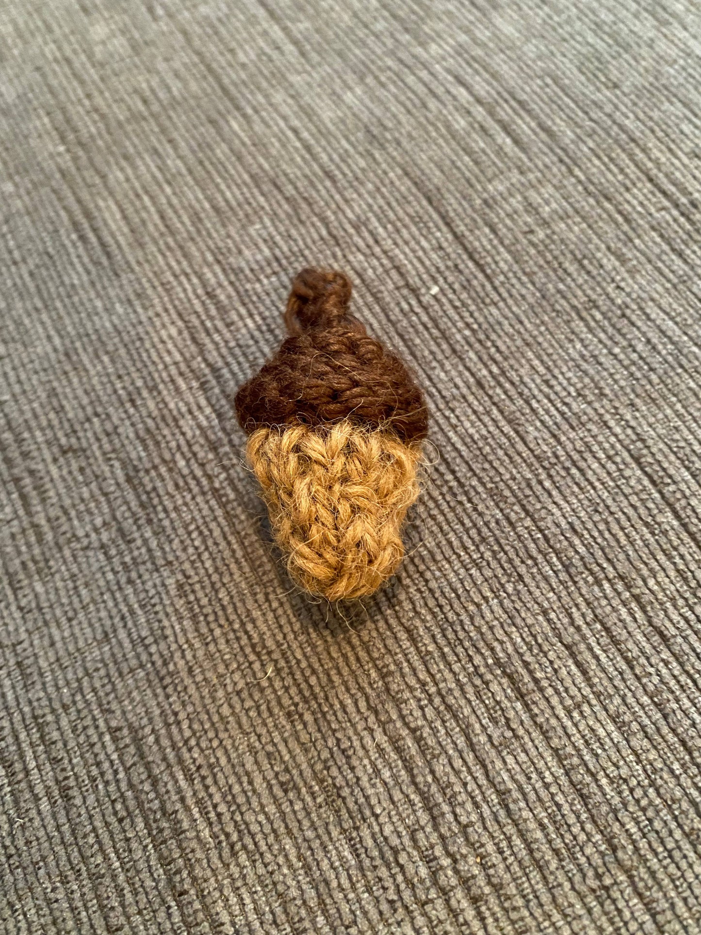 Acorn Baby Hat & Booties Set