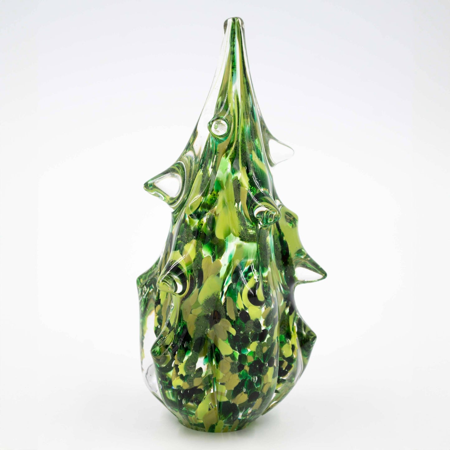 Decorative Glass Fir Tree: Cascade / Regular