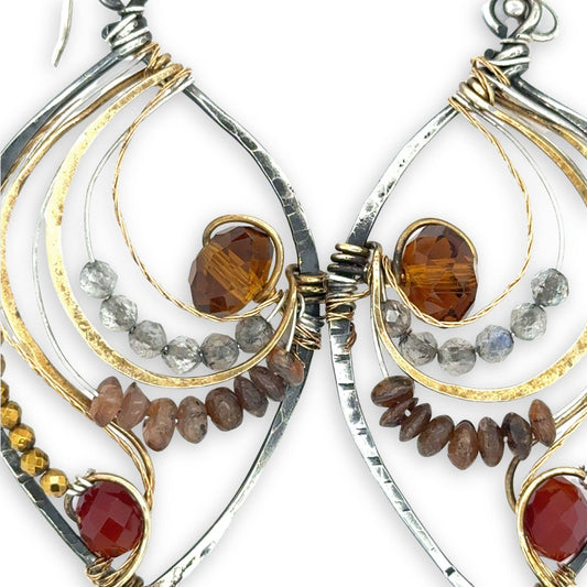 Autumn Leaves Earrings E65734