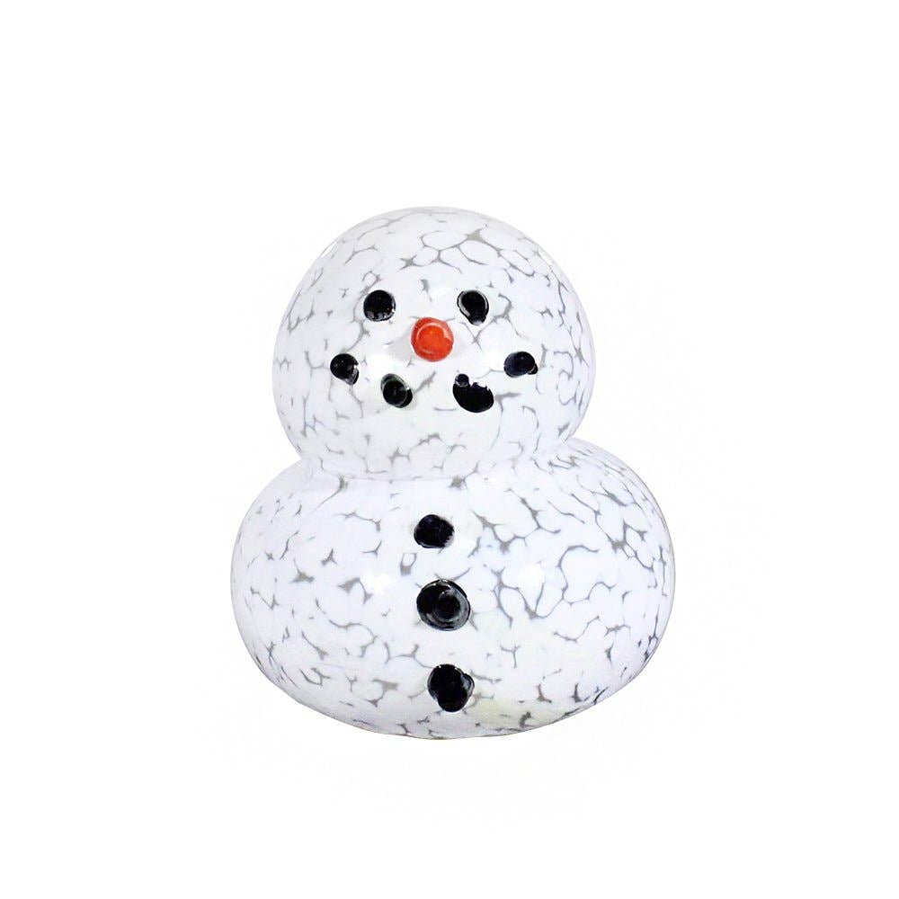 Glass Snowman: Medium