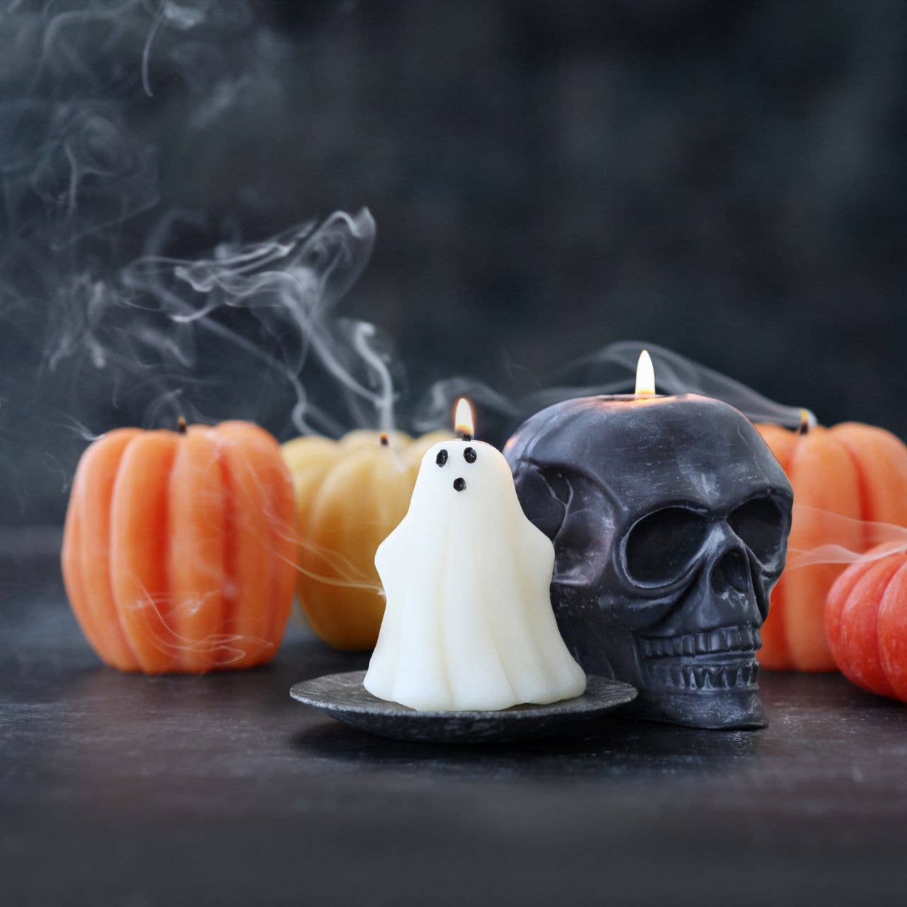 Ghost Candle – 100% Beeswax – Natural – 3” Handcrafted