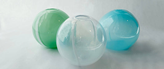 Breathe Bud Vase: Opal White