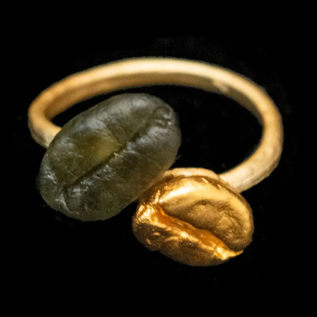 Roasted Coffee Bean Double Adj. Ring