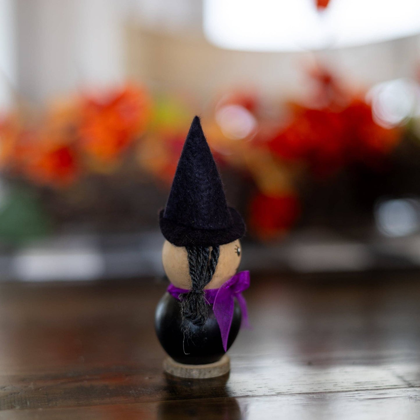 Hand-Crafted Witch Gourd - Lil Cora - Halloween Decor