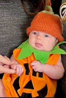 Pumpkin Baby Hat