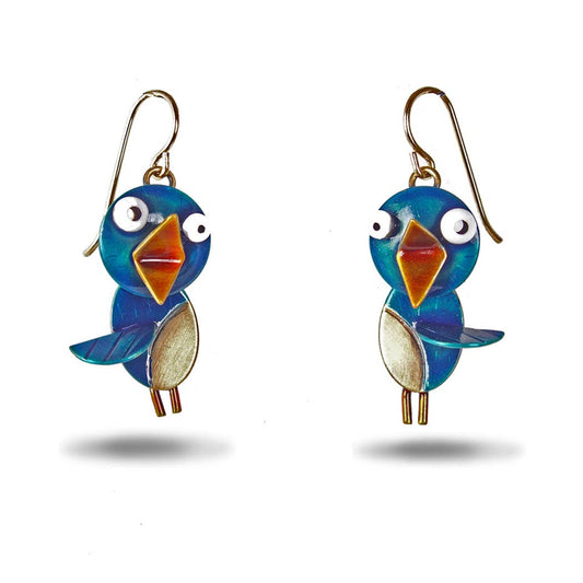 Songbird Earrings: Red