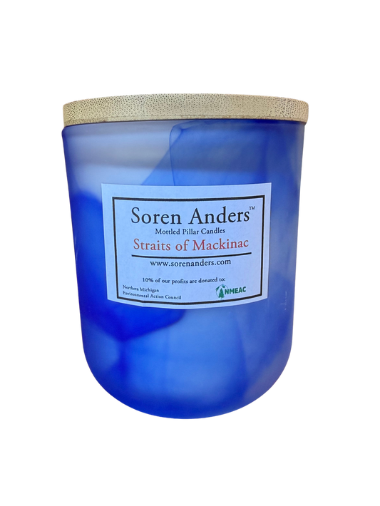 Straits of Mackinac Wood Wick Candle