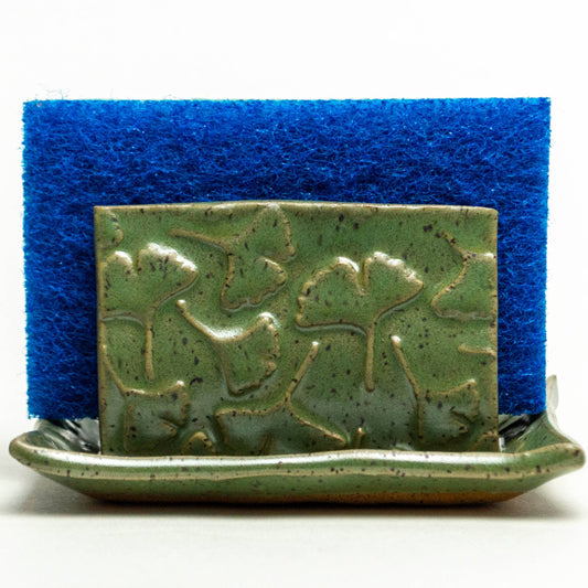 Ginkgo Ceramic Sponge Holder