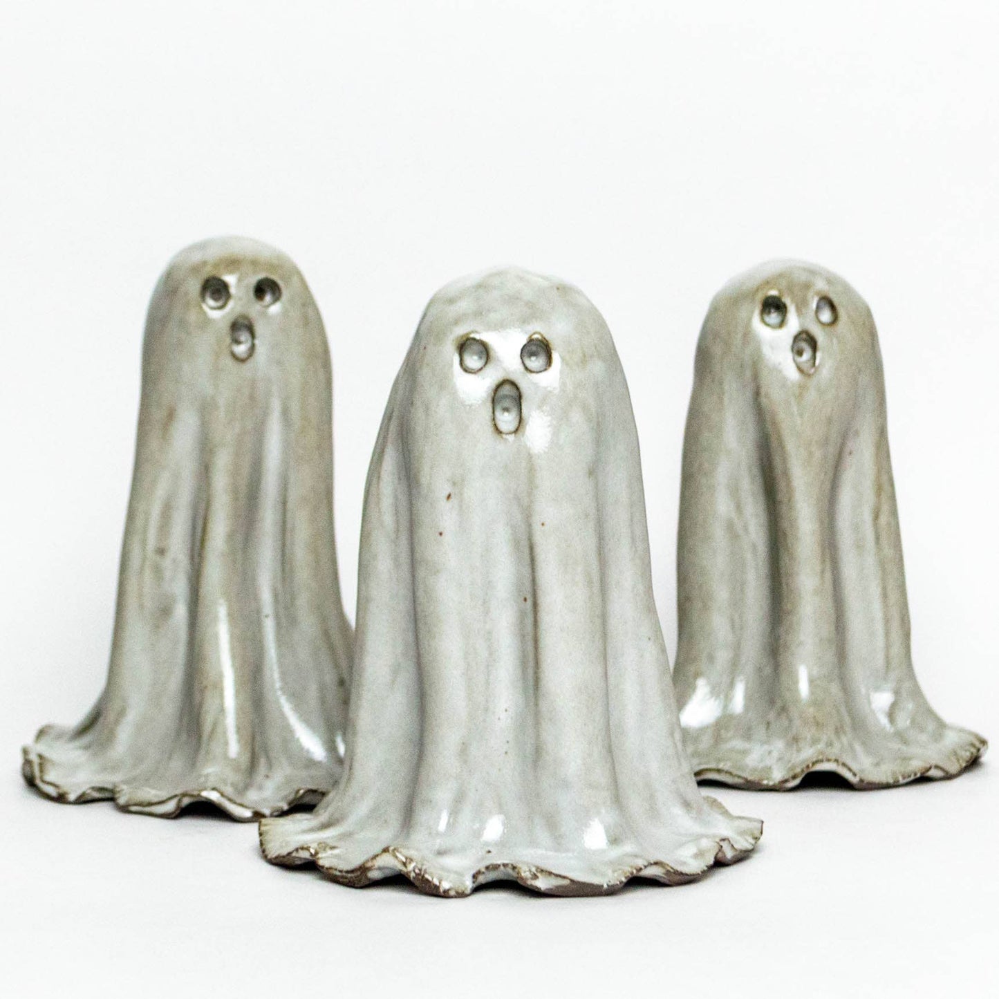 Halloween Large Ghosts - Stoneware Figures