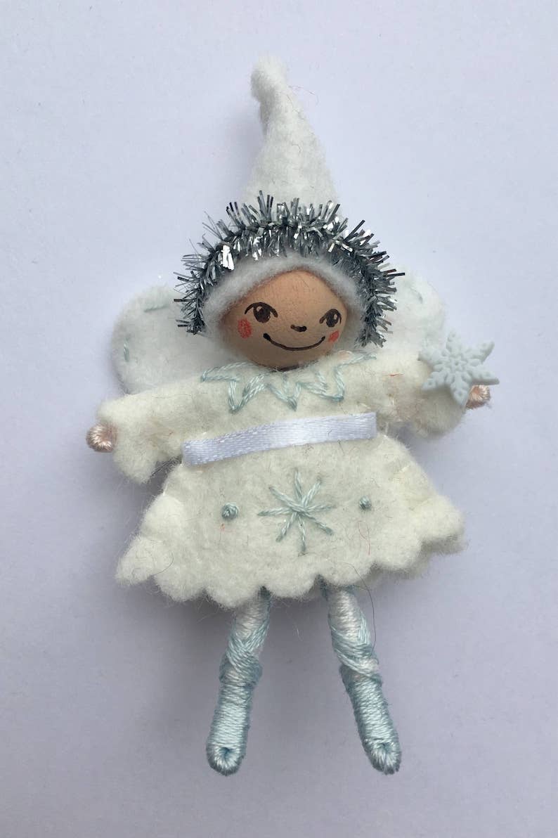 Snow Angel Pin