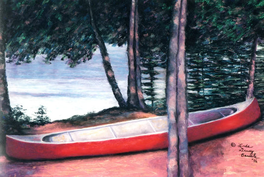 "Canoe" Print 12" X 8"
