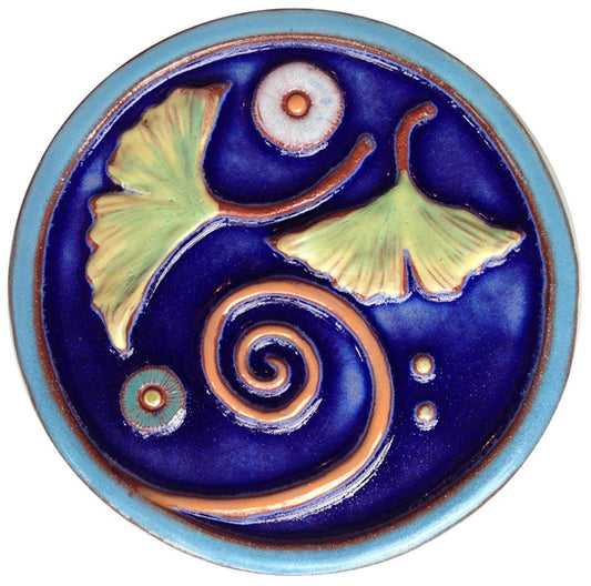Counter Balance Circle Gingko Tile - 7x7