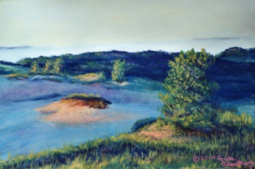 "Dune Twilight" Print 9" X 12"