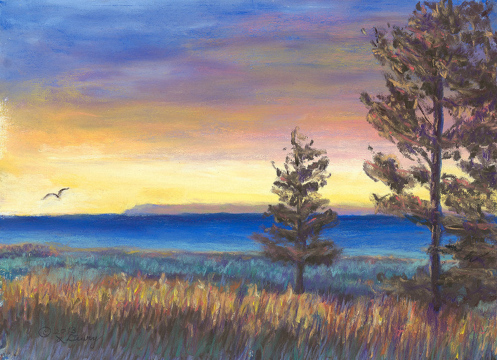"Fall Manitou View" Print 8" X 10"
