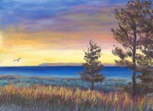 "Fall Manitou View" Print 8" X 10"