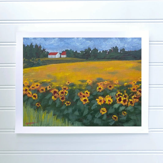 "Field of Gold" 11x14 Print