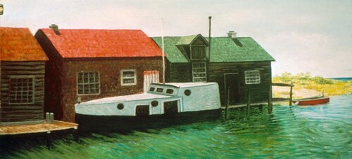 "Fishtown" Print 7" X 15"