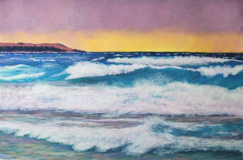 "Gold Coast" Print 18" X 12"