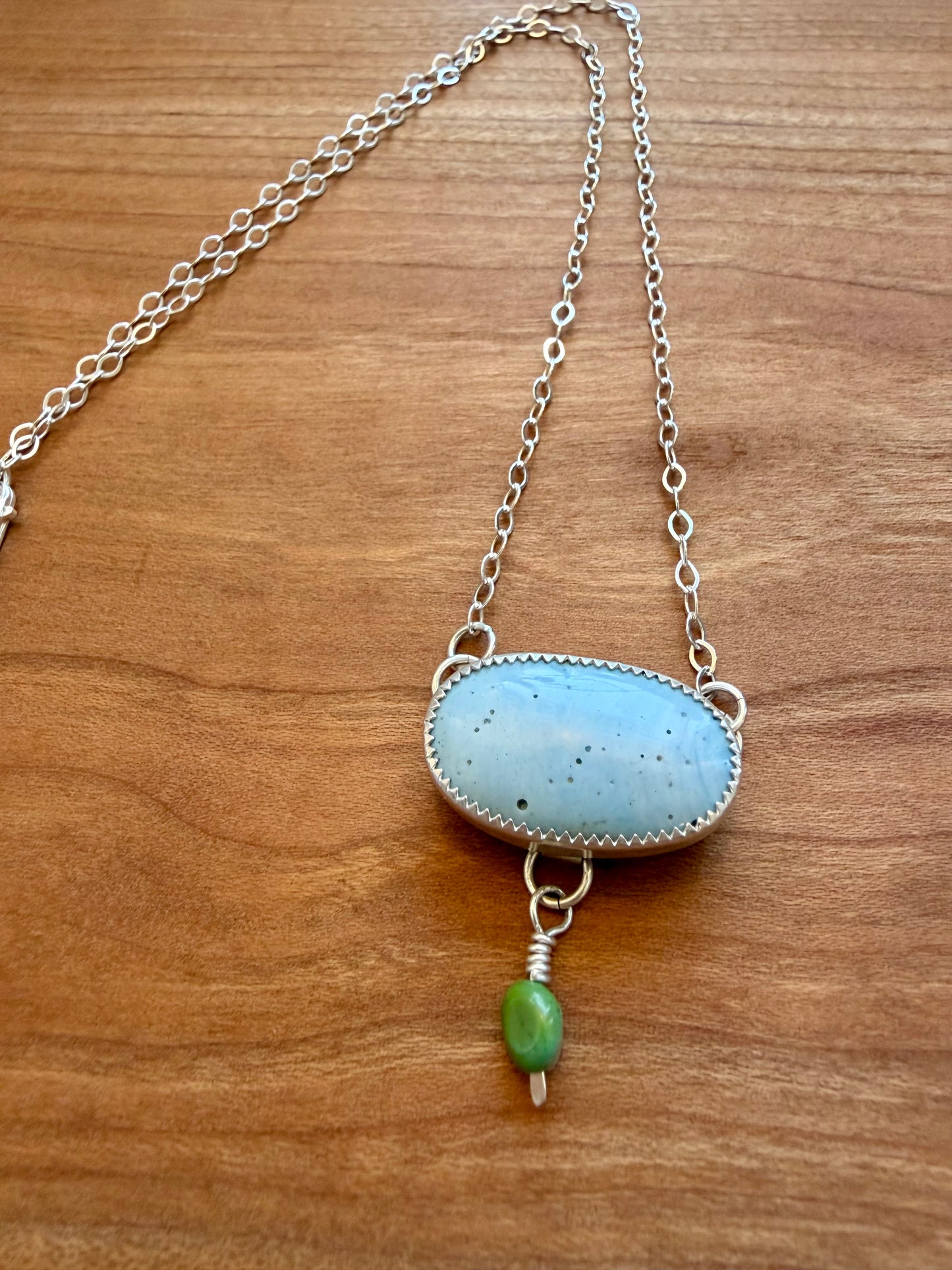 Sterling Silver Leland Bluestone Necklace