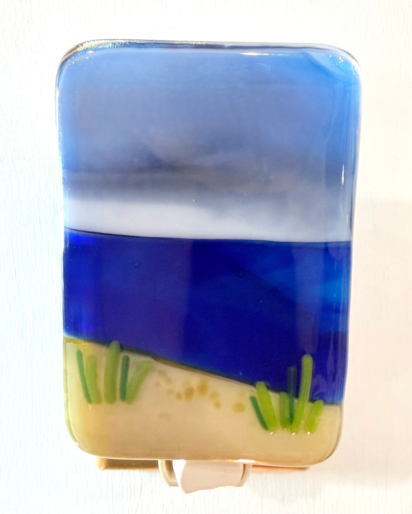 Lake Scene Fused Glass Nightlight - Various Styles