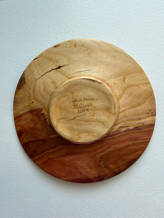 Plum Bowl - Carl's Tree 6" x 1"
