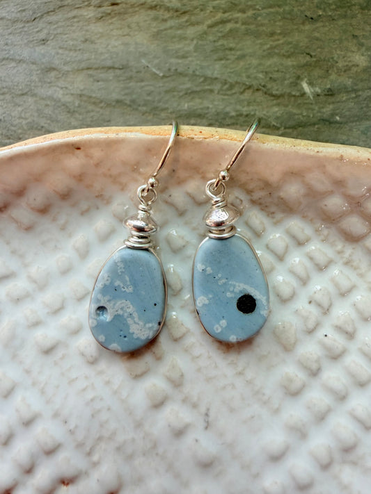 Leland Blue Rare Light Blue Earrings