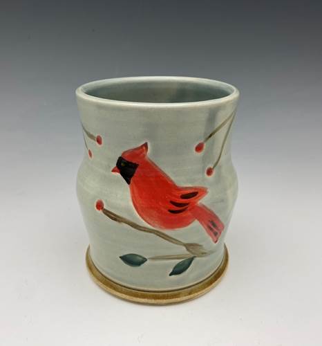 Cardinal Tumbler / Vase - Pale Blue/Gray