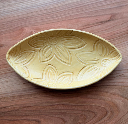 Marquis Dish - Yellow