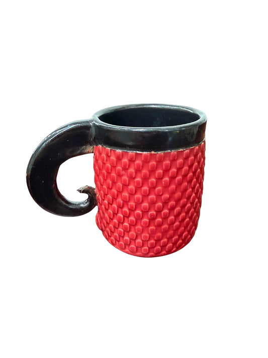 Ceramic Espresso Cup - Red