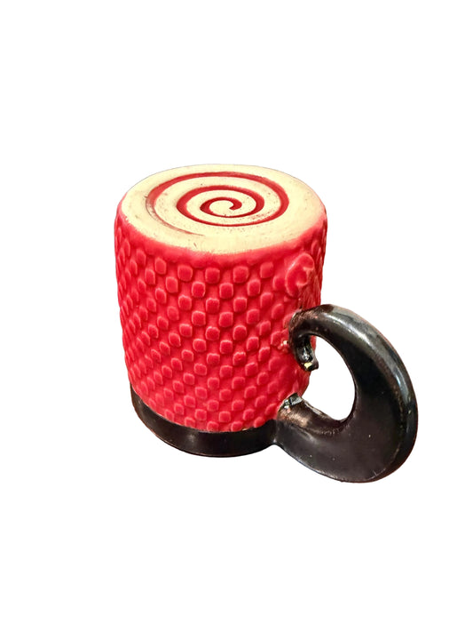 Ceramic Espresso Cup - Red