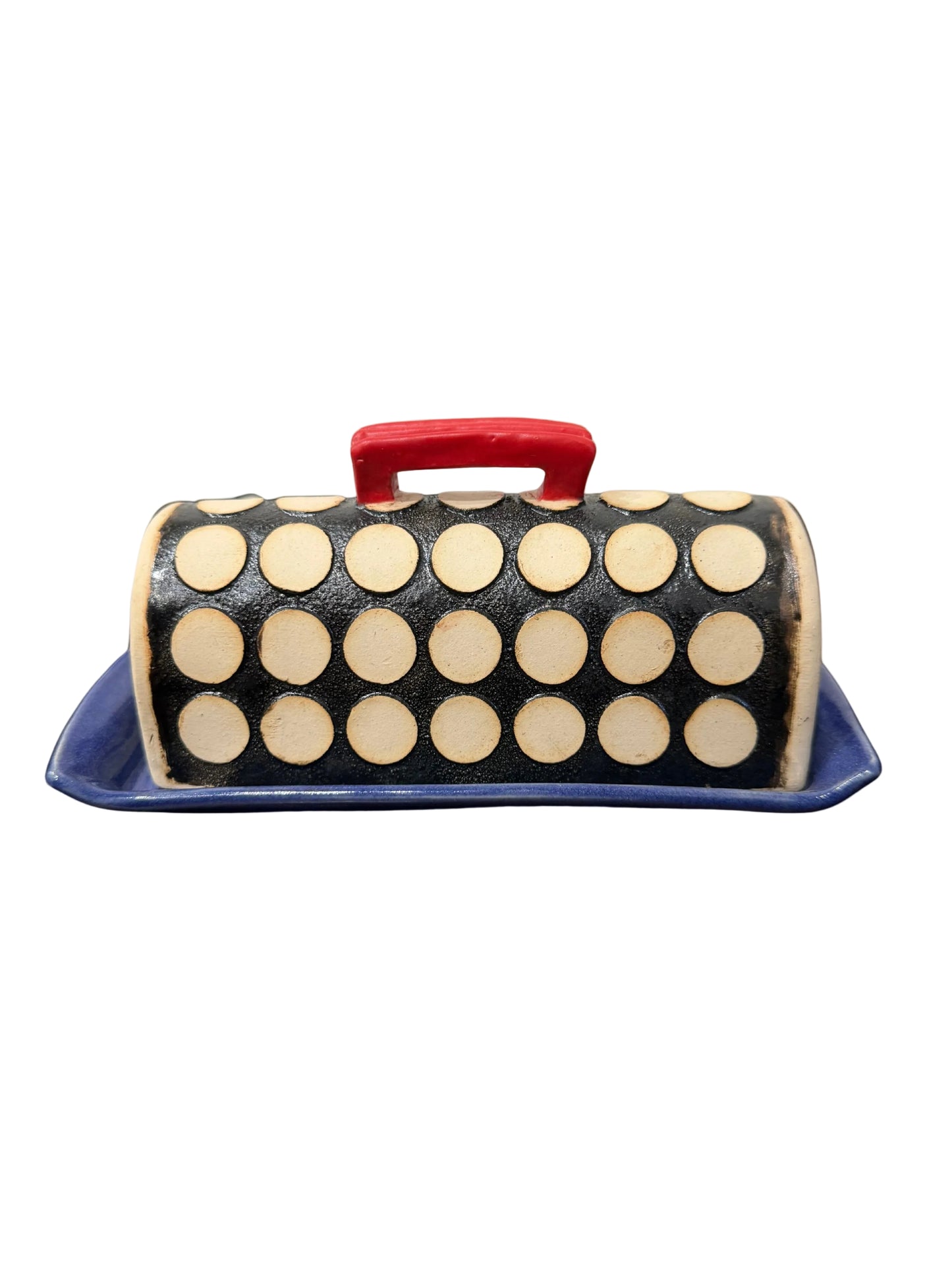 Butter Dish - Dots