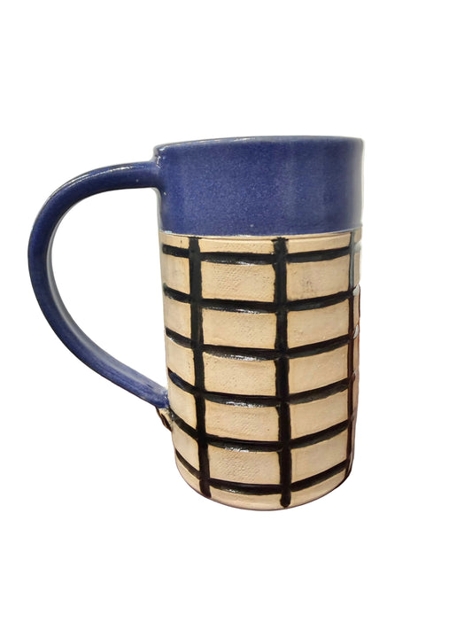 Extra Large Mug - Black & Blue